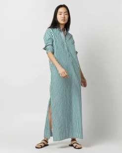 Mandarin Talitha Shirtdress^Ann Mashburn Store
