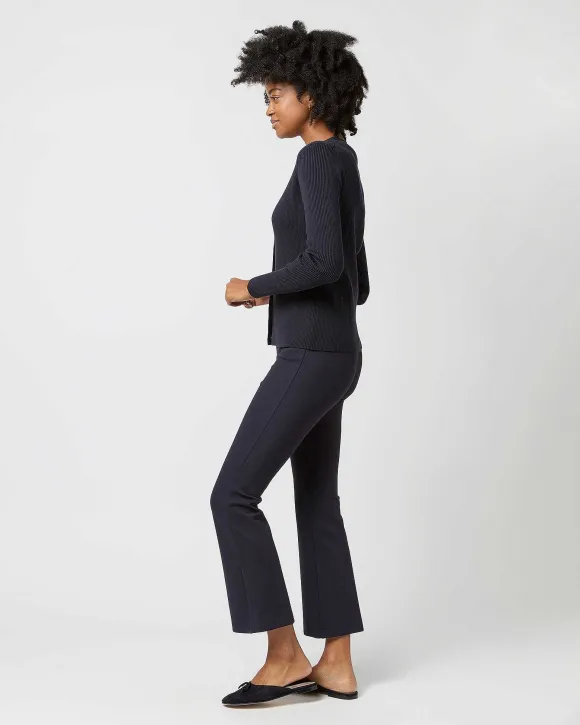 Nia Long-Sleeved Ribbed Cardigan^Ann Mashburn Hot