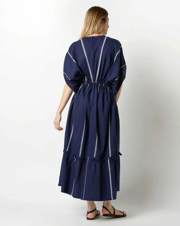 Nunu Plunge Neck Dress^lemlem Clearance