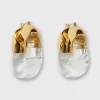 Organic Hoop Earrings^Lizzie Fortunato Shop