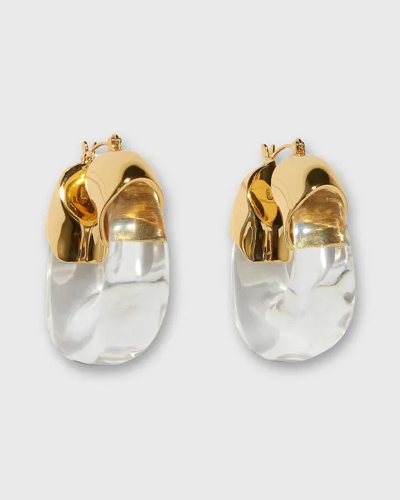 Organic Hoop Earrings^Lizzie Fortunato Shop