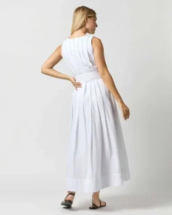 Pleated Jill Dress^Ann Mashburn New