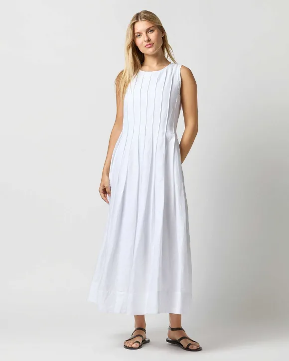 Pleated Jill Dress^Ann Mashburn New