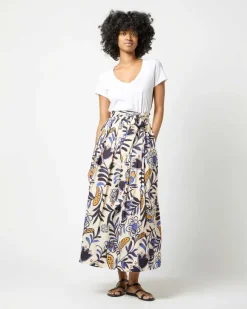 Pleated Wrap Midi Skirt^Ann Mashburn Fashion