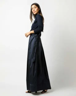 Pleated Wrap Skirt^Ann Mashburn Fashion