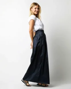 Pleated Wrap Skirt^Ann Mashburn Fashion