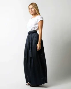 Pleated Wrap Skirt^Ann Mashburn Fashion