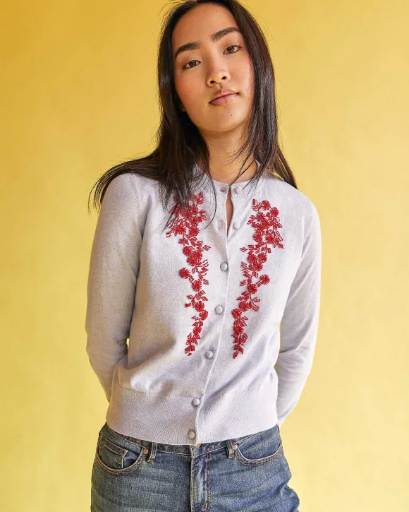 Rosie Beaded Cardigan^Ann Mashburn Online