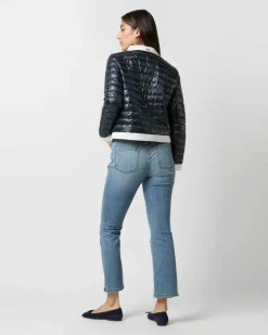 Short Jacket With Matte Nylon Trim^Herno Clearance