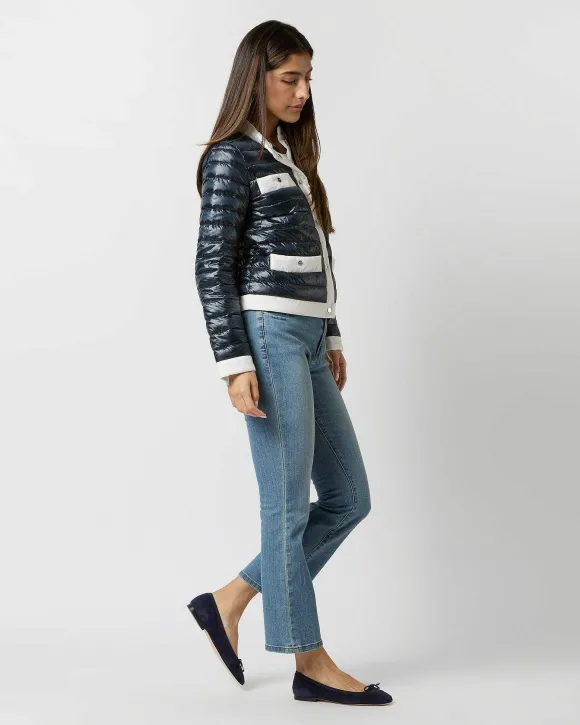Short Jacket With Matte Nylon Trim^Herno Clearance