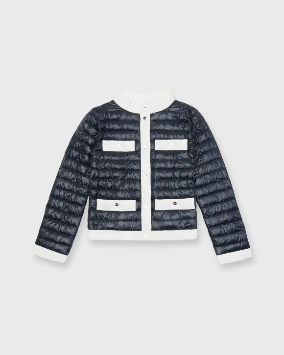 Short Jacket With Matte Nylon Trim^Herno Clearance