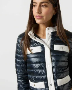 Short Jacket With Matte Nylon Trim^Herno Clearance