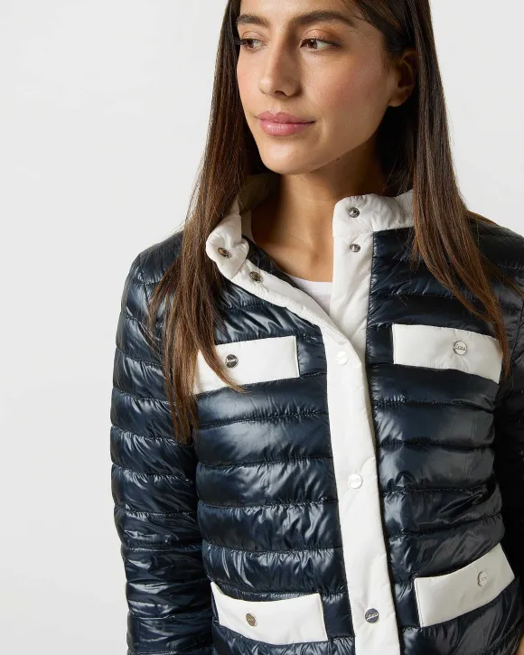Short Jacket With Matte Nylon Trim^Herno Clearance