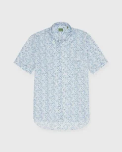 Short-Sleeved Button-Down Sport Shirt^Sid Mashburn Clearance