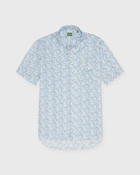 Short-Sleeved Button-Down Sport Shirt^Sid Mashburn Clearance