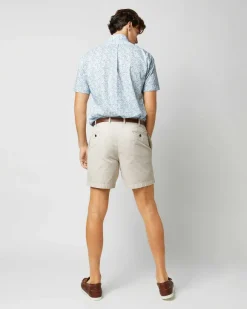 Short-Sleeved Button-Down Sport Shirt^Sid Mashburn Clearance