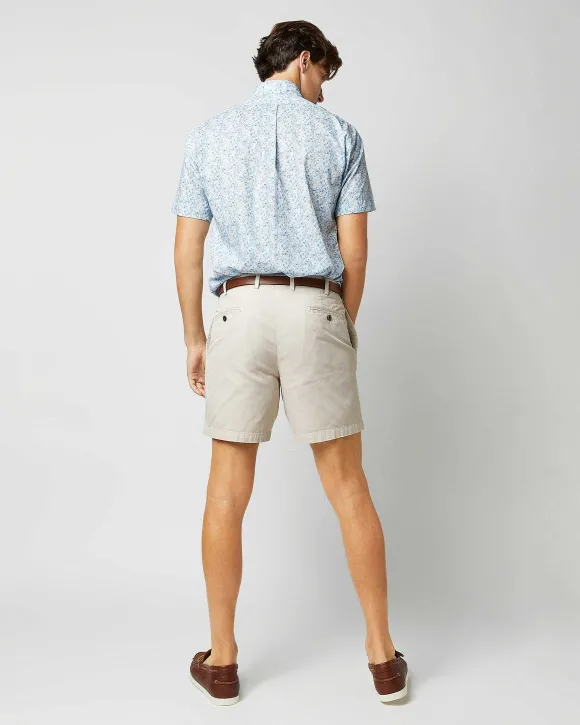 Short-Sleeved Button-Down Sport Shirt^Sid Mashburn Clearance