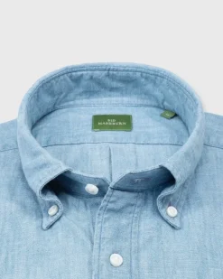 Short-Sleeved Button-Down Sport Shirt^Sid Mashburn Clearance