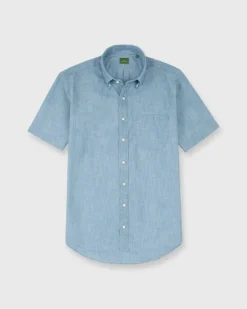 Short-Sleeved Button-Down Sport Shirt^Sid Mashburn Clearance