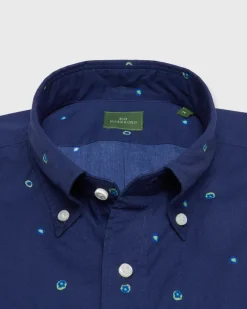 Short-Sleeved Button-Down Sport Shirt^Sid Mashburn Cheap
