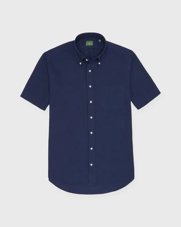 Short-Sleeved Button-Down Sport Shirt^Sid Mashburn Best Sale