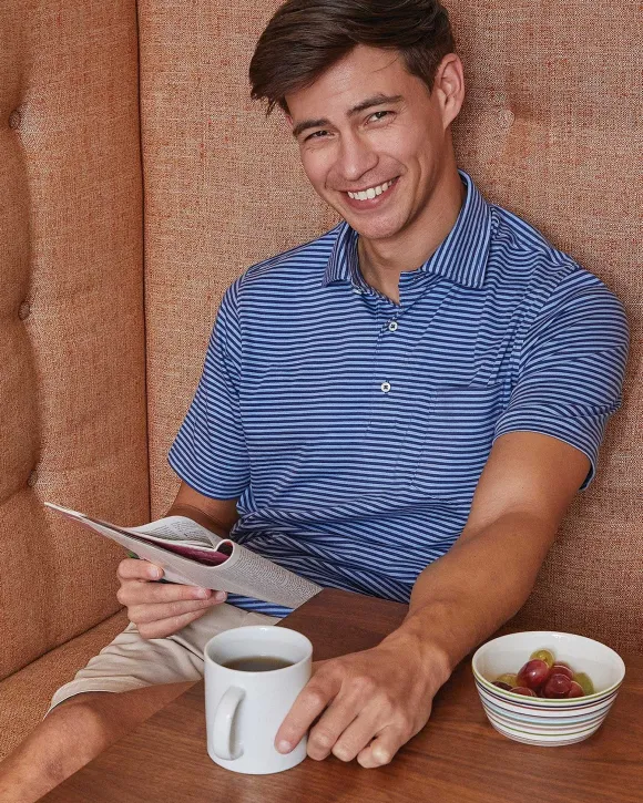 Short-Sleeved Polo^Sid Mashburn Hot