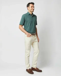 Short-Sleeved Polo^Sid Mashburn Shop