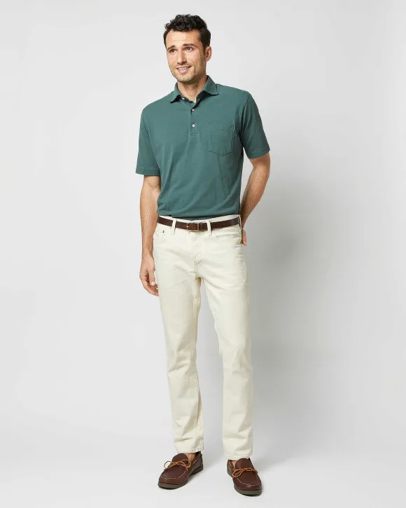 Short-Sleeved Polo^Sid Mashburn Shop