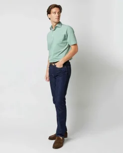 Short-Sleeved Polo^Sid Mashburn Shop