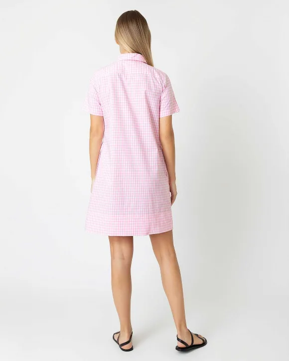 Short-Sleeved Popover Dress^Ann Mashburn Store