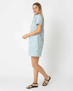 Short-Sleeved Popover Dress^Ann Mashburn Cheap