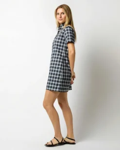 Short-Sleeved Popover Dress^Ann Mashburn Fashion
