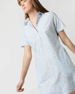 Short-Sleeved Popover Dress^Ann Mashburn Discount