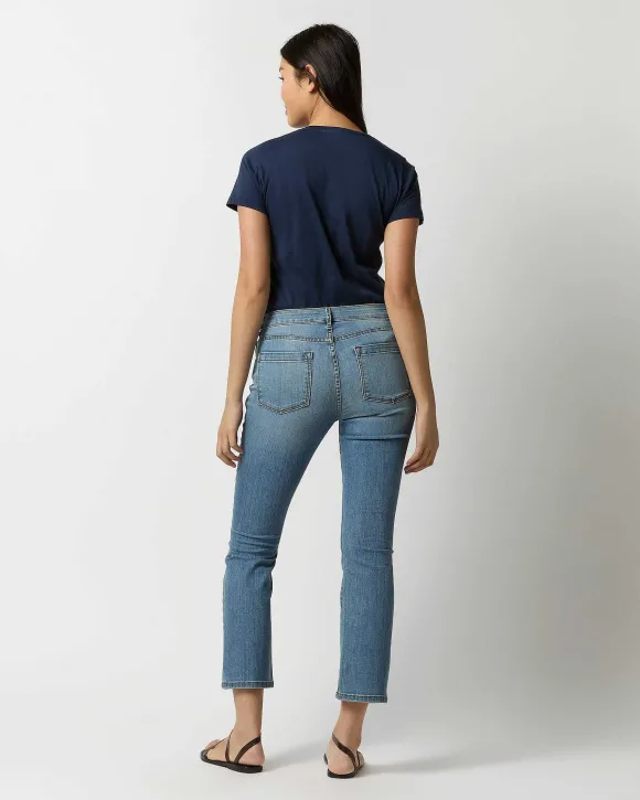 Short-Sleeved Relaxed Tee^Ann Mashburn Sale