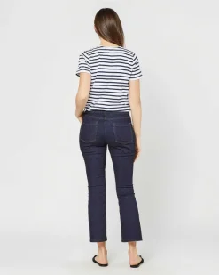Short-Sleeved Relaxed Tee^Ann Mashburn Sale