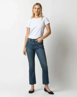 Short-Sleeved Relaxed Tee^Ann Mashburn Cheap