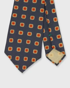 Silk Print Tie^Sid Mashburn Cheap