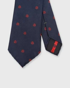 Silk Woven Club Tie^Sid Mashburn Flash Sale