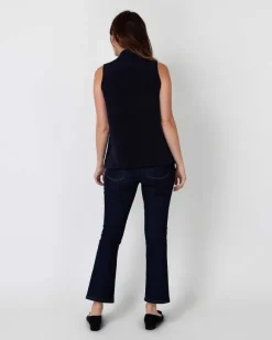 Sleeveless Tie-Neck Blouse^Ann Mashburn Store