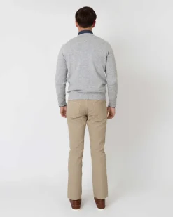 Slim Straight 5-Pocket Pant^Sid Mashburn New