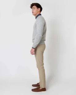 Slim Straight 5-Pocket Pant^Sid Mashburn New