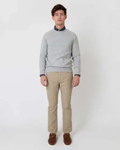 Slim Straight 5-Pocket Pant^Sid Mashburn New