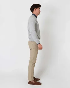 Slim Straight 5-Pocket Pant^Sid Mashburn New