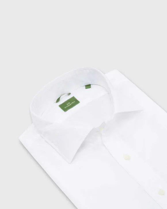 Slim-Fit Spread Collar Sport Shirt^Sid Mashburn Hot