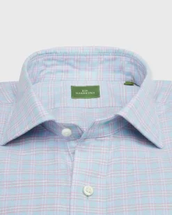 Spread Collar Popover Shirt^Sid Mashburn Cheap