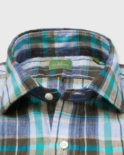 Spread Collar Popover Sport Shirt^Sid Mashburn Hot