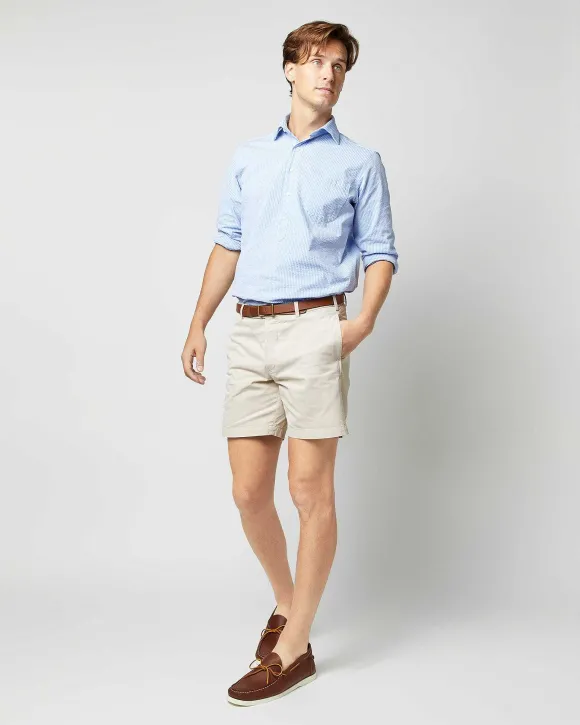 Spread Collar Popover Sport Shirt^Sid Mashburn Fashion