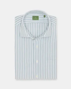 Spread Collar Sport Shirt^Sid Mashburn Clearance