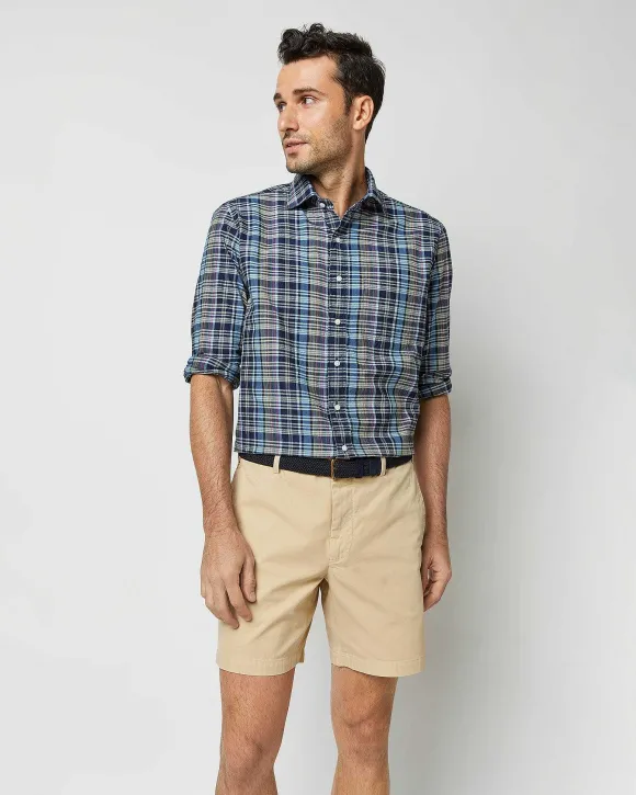 Spread Collar Sport Shirt^Sid Mashburn Cheap