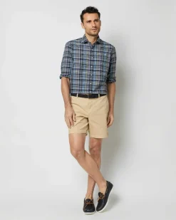 Spread Collar Sport Shirt^Sid Mashburn Cheap